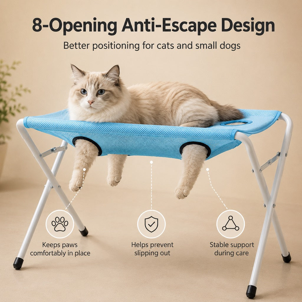 Foldable Pet Grooming Bag – Calm, Easy Nail Trims