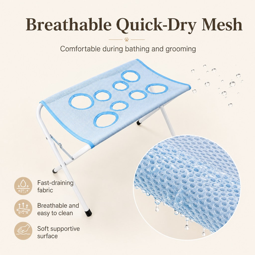Foldable Pet Grooming Bag – Calm, Easy Nail Trims