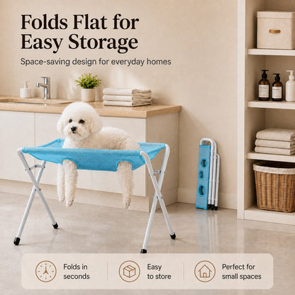 Foldable Pet Grooming Bag – Calm, Easy Nail Trims