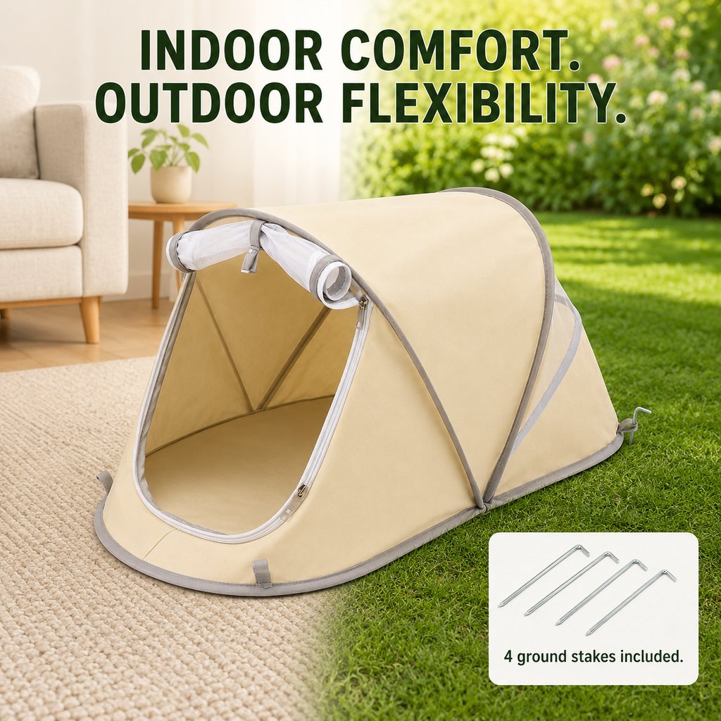 Foldable Pet Tent – Cozy Private Rest Space