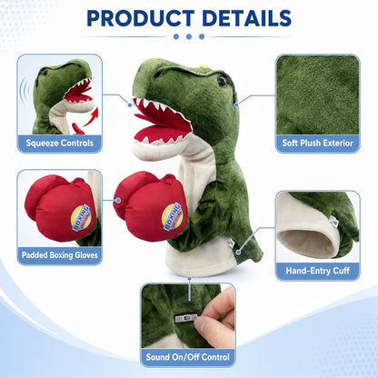 Boxing Pet Puppet Toy – Fun Squeeze-to-Punch Play