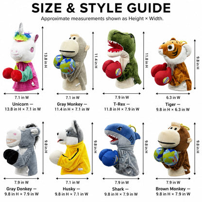 Boxing Pet Puppet Toy – Fun Squeeze-to-Punch Play