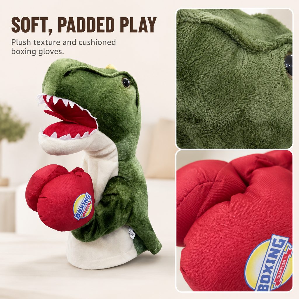 Boxing Pet Puppet Toy – Fun Squeeze-to-Punch Play