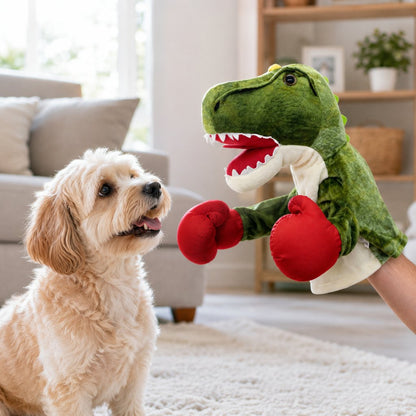 Boxing Pet Puppet Toy – Fun Squeeze-to-Punch Play