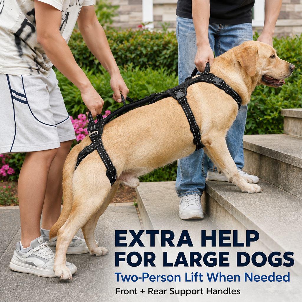 Full-Body Dog Lift Harness – Weak Hind Leg Support