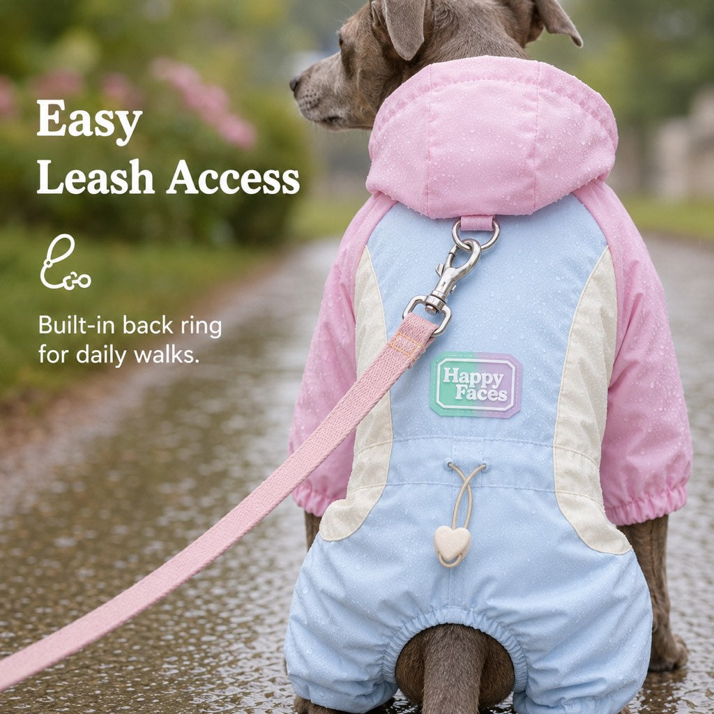 Waterproof Dog Rain Suit – Full-Body Mud Protection
