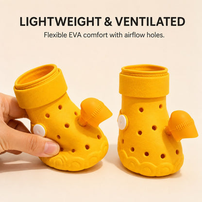 Step-Activated RGB Dog Boots – Light-Up Night Walks