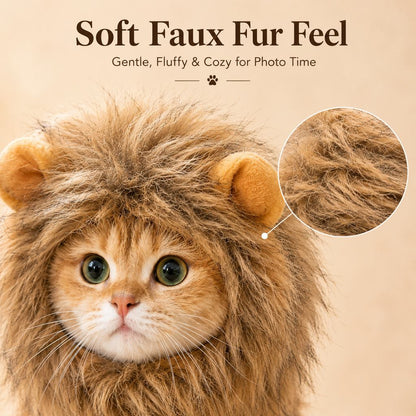 Lion Mane Pet Headpiece – Easy Halloween Costume
