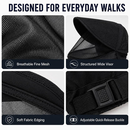 Anti-Scavenging Dog Muzzle – Breathable Mesh Hood