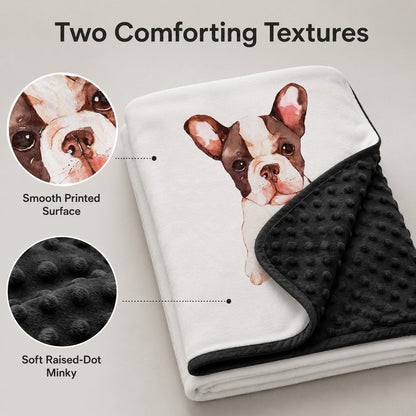 Layered Minky Pet Blanket – Soft Comfort Anywhere