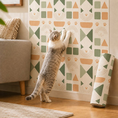 Cuttable Cat Scratch Mat – Wall & Furniture Protection