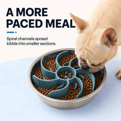 Cut-to-Fit Slow Feeder Insert – Slows Fast Eaters