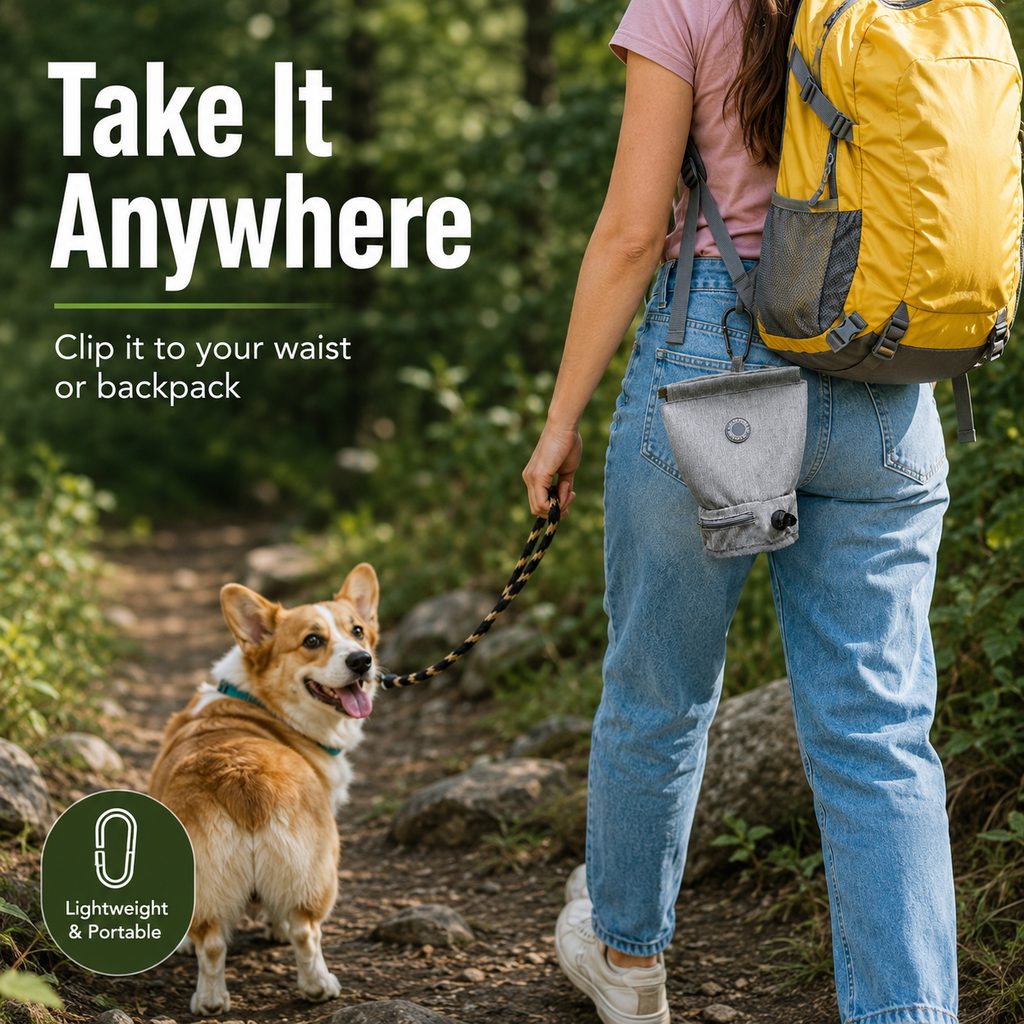Dog Poop Bag Holder – Hands-Free Walks