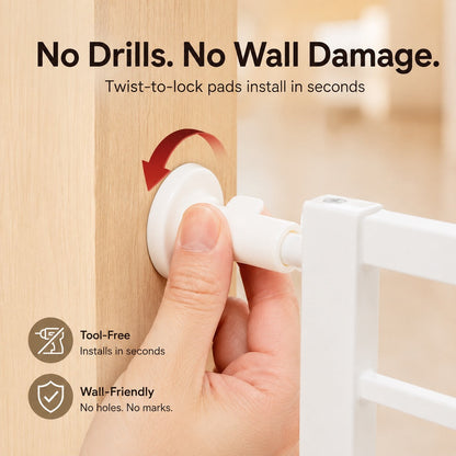 No-Drill Expandable Pet Gate – Easy Doorway Barrier