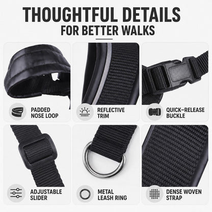 No-Pull Dog Head Halter – Calmer Daily Walks