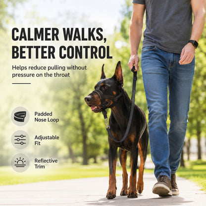 No-Pull Dog Head Halter – Calmer Daily Walks