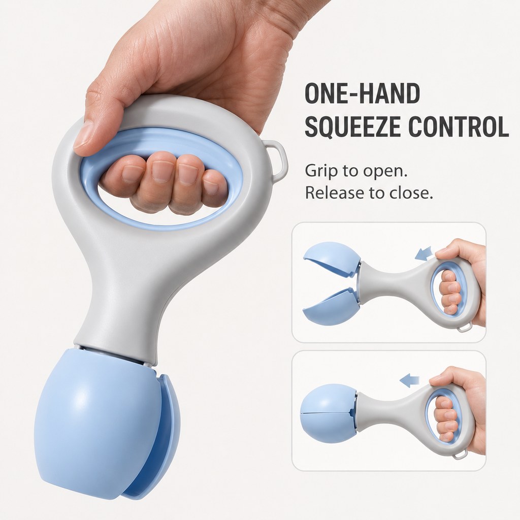 Dog Pooper Scooper – Less-Contact Easy Pickup