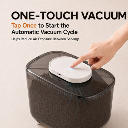 10L Vacuum Pet Food Container – Keeps Food Fresh