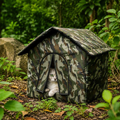 Outdoor Cat House – Weather-Resistant Cozy Shelter