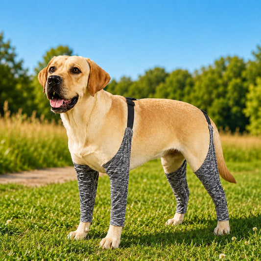 4-Leg Outdoor Dog Sleeves – Cleaner Legs After Walks