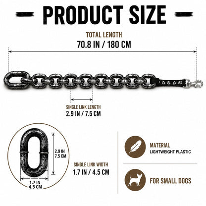 Chain Dog Leash & Collar Set – Bold Everyday Style