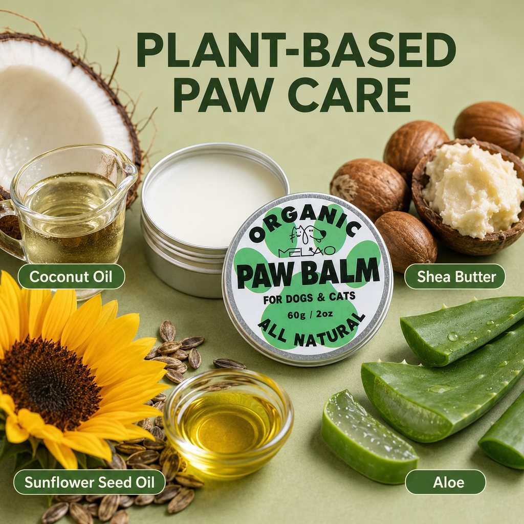Dog & Cat Paw Balm – Soothes Dry Paw Pads