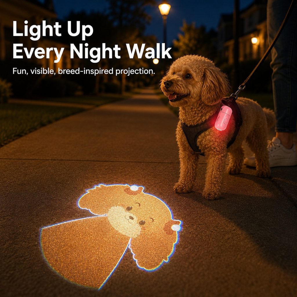 Breed Projector Dog Light – Night Walk Visibility