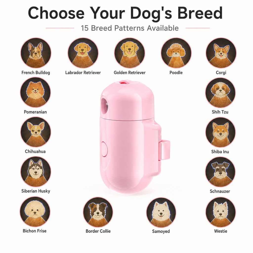 Breed Projector Dog Light – Night Walk Visibility