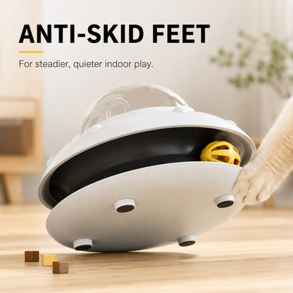 UFO Cat Treat Dispenser Toy – Motion-Activated Puzzle Play