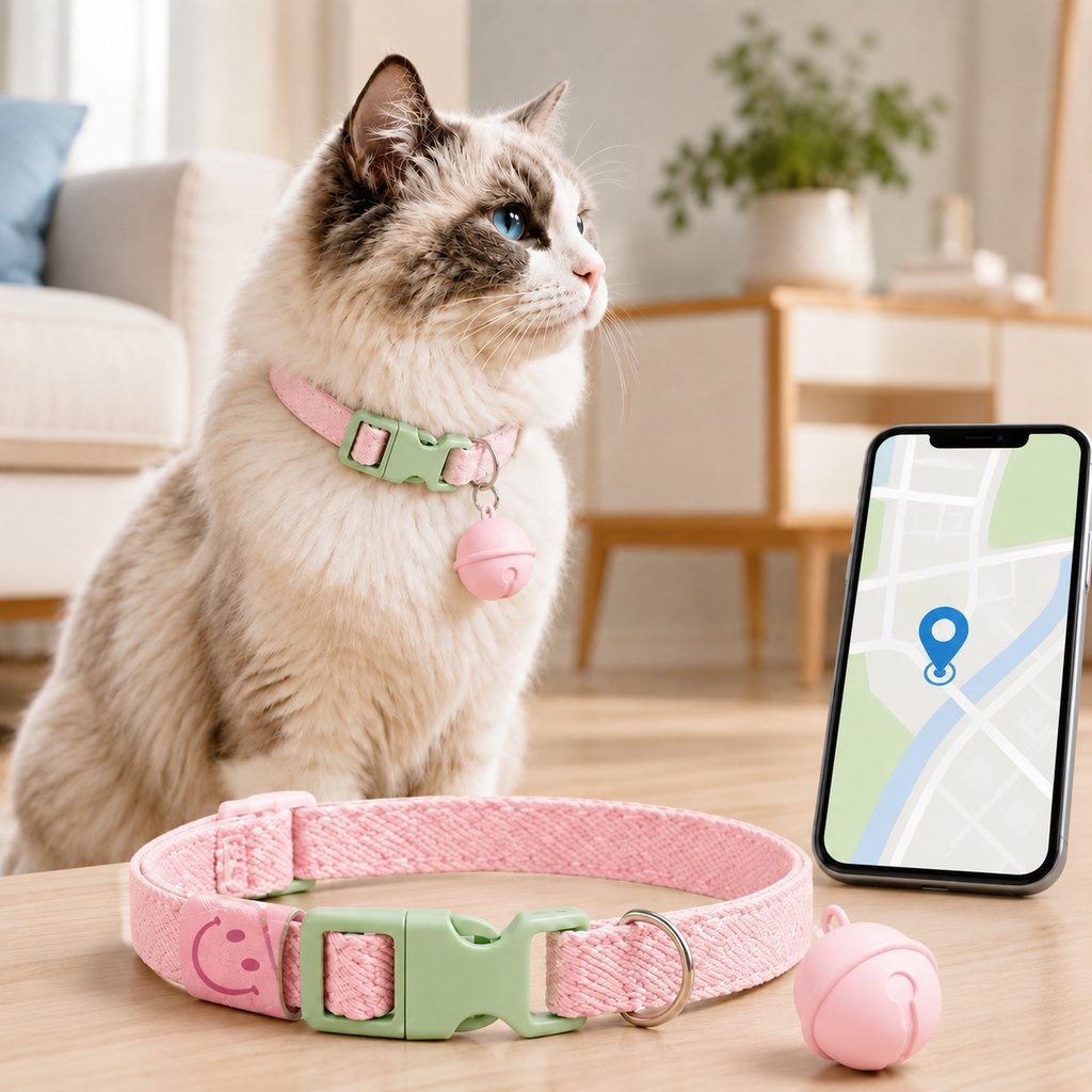 Smart Tracker Bell Collar – Find Hiding Pets Fast