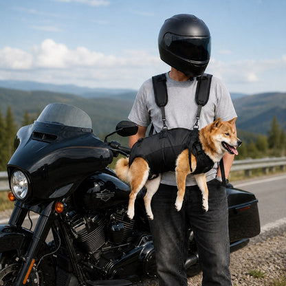 Hands-Free Dog Carrier Harness Backpack – Carry Tired Dogs