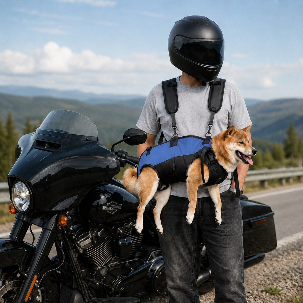 Hands-Free Dog Carrier Harness Backpack – Carry Tired Dogs