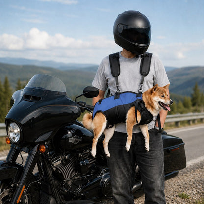 Hands-Free Dog Carrier Harness Backpack – Carry Tired Dogs