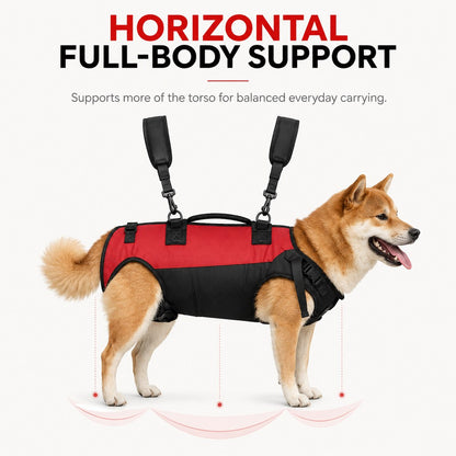 Hands-Free Dog Carrier Harness Backpack – Carry Tired Dogs