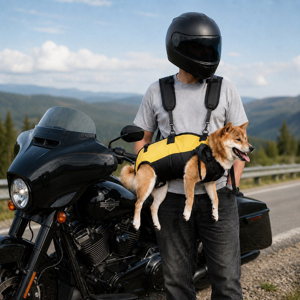 Hands-Free Dog Carrier Harness Backpack – Carry Tired Dogs
