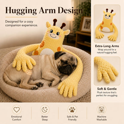 Heated Calming Plush Companion – Remote, 3 Modes