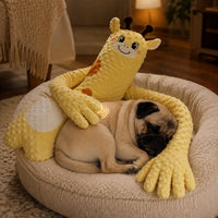 Yellow Giraffe Comfort Plush