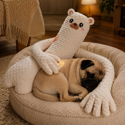 Heated Calming Plush Companion – Remote, 3 Modes