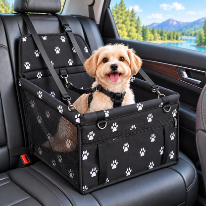Pet Car Booster Seat – Stops Roaming in the Car