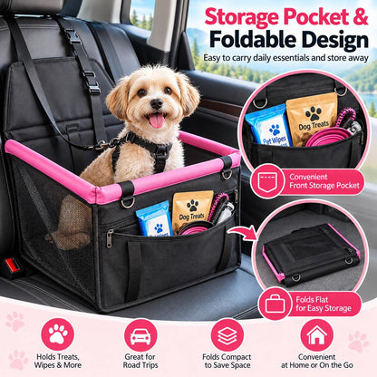 Pet Car Booster Seat – Stops Roaming in the Car