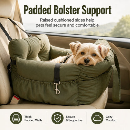 Pet Car Seat Sofa – Calmer, Secure Road Trips