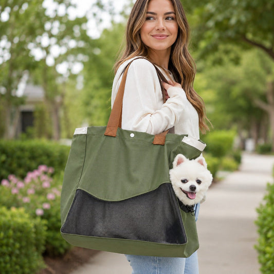 Breathable Pet Carrier Tote – Easy Shoulder Carry
