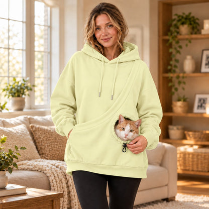 Kangaroo Pouch Pet Hoodie – Hands-Free Cuddles