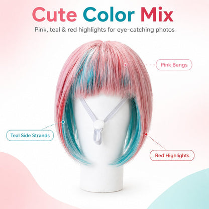 Pet Cosplay Wig – Fun Party Photo Prop