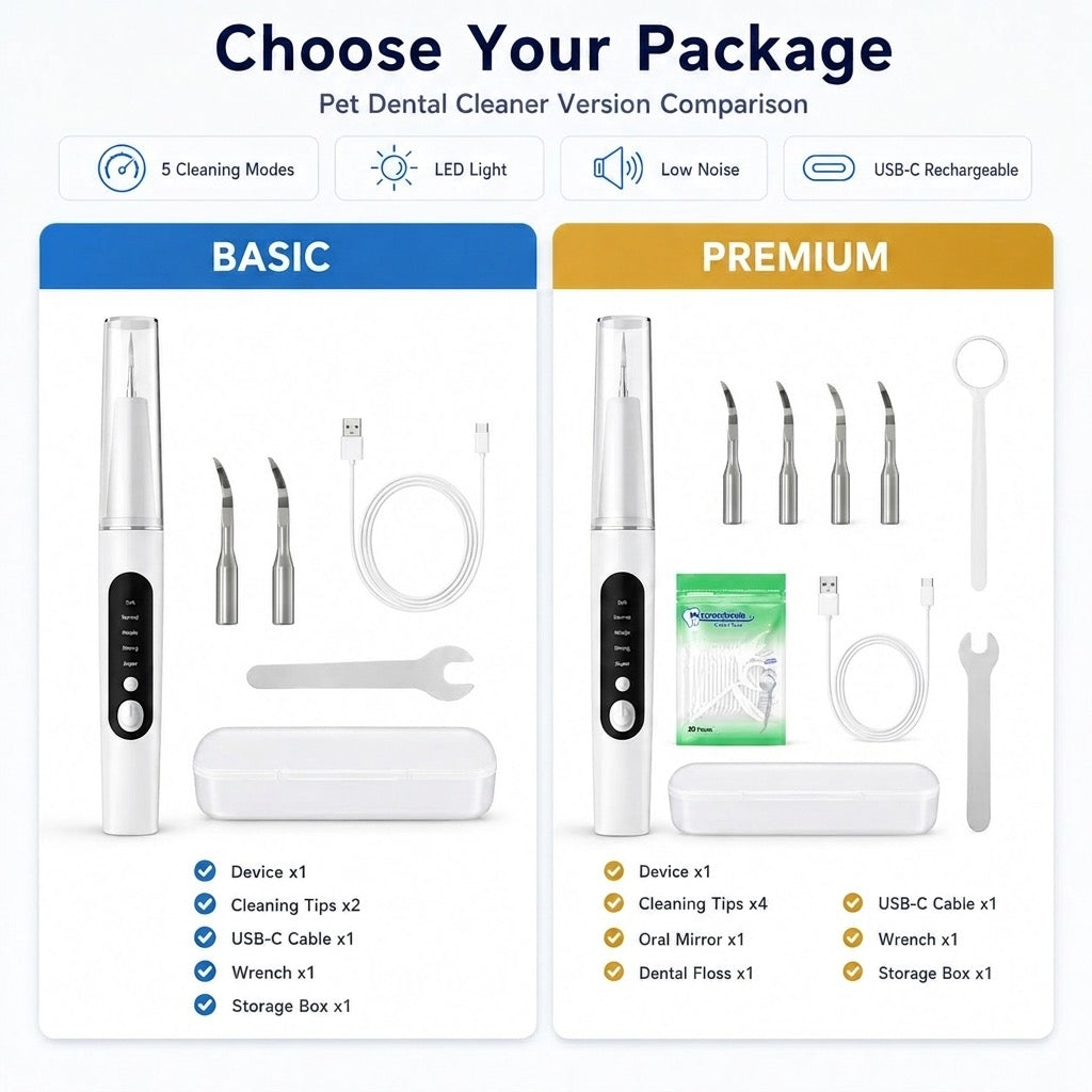 Ultrasonic Pet Dental Cleaner – Fresher Breath at Home
