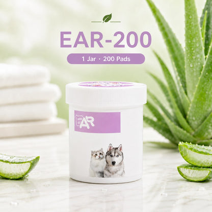 Pet Eye & Ear Wipes – Gentle Tear Stain & Wax Cleanup