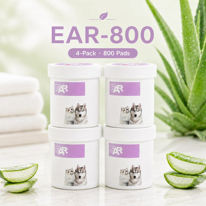 Pet Eye & Ear Wipes – Gentle Tear Stain & Wax Cleanup