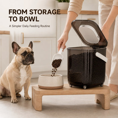 10L Vacuum Pet Food Container – Keeps Food Fresh