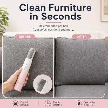 Self-Cleaning Grooming Comb – Easy Shedding Control