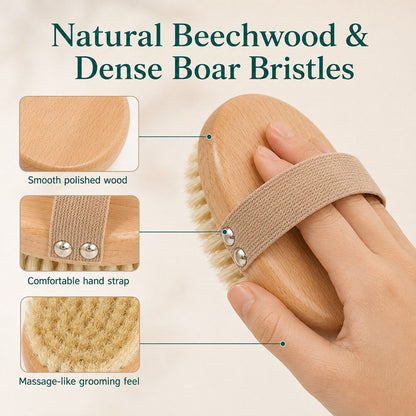 Frenchie Grooming Kit – Brush & Rinse-Free Cleaning Gloves